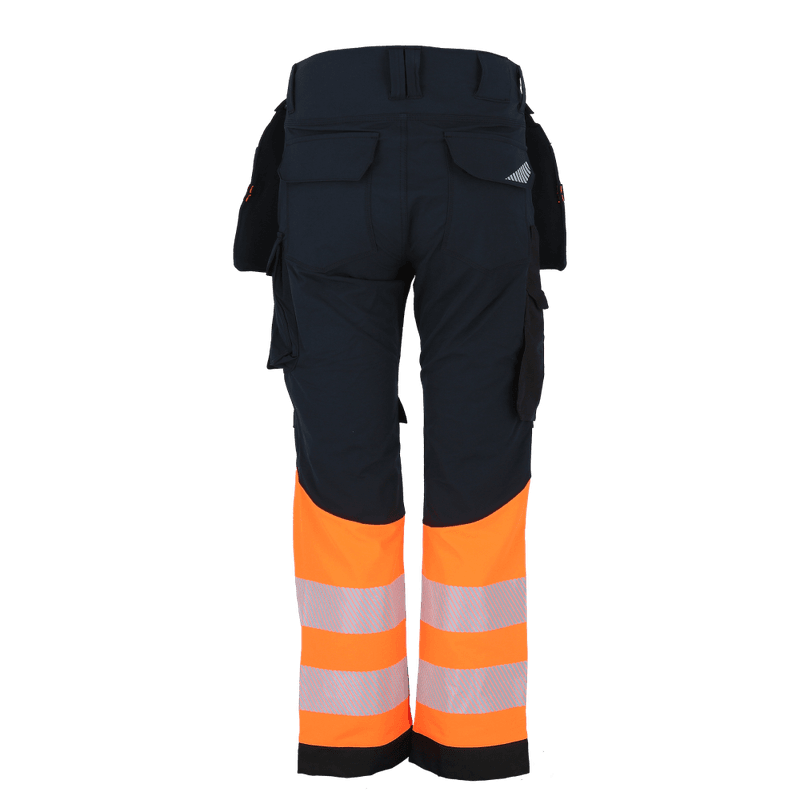 Bismuth Roofpant ZP,Black Beauty / Shocking orange