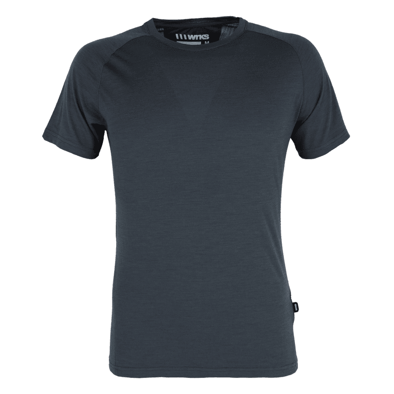 Gemstone Wool T-shirt M,Volcanic Ash